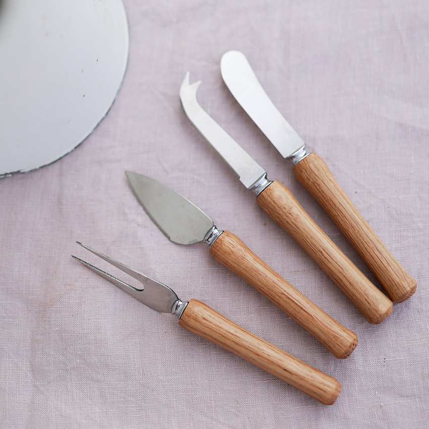 cheese knife set of 4